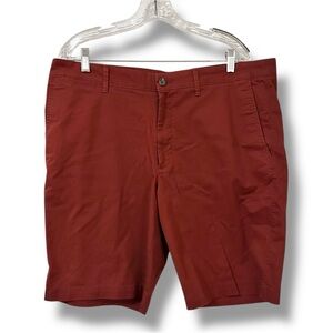 Goodfellow & Co Linden Rust Chino Shorts 10.5" Inseam Mens Size 38 Preppy Summer